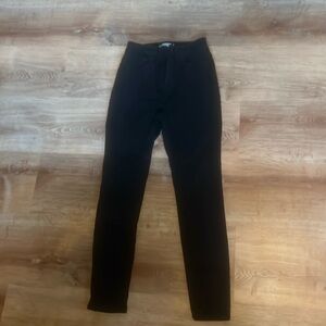 Madewell sz 27 curvy road tripper black skinny jeans!